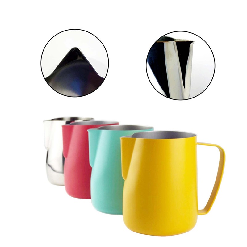 Milk Steaming Pitcher - Кувшин для взбивания зерен, из нержавеющей