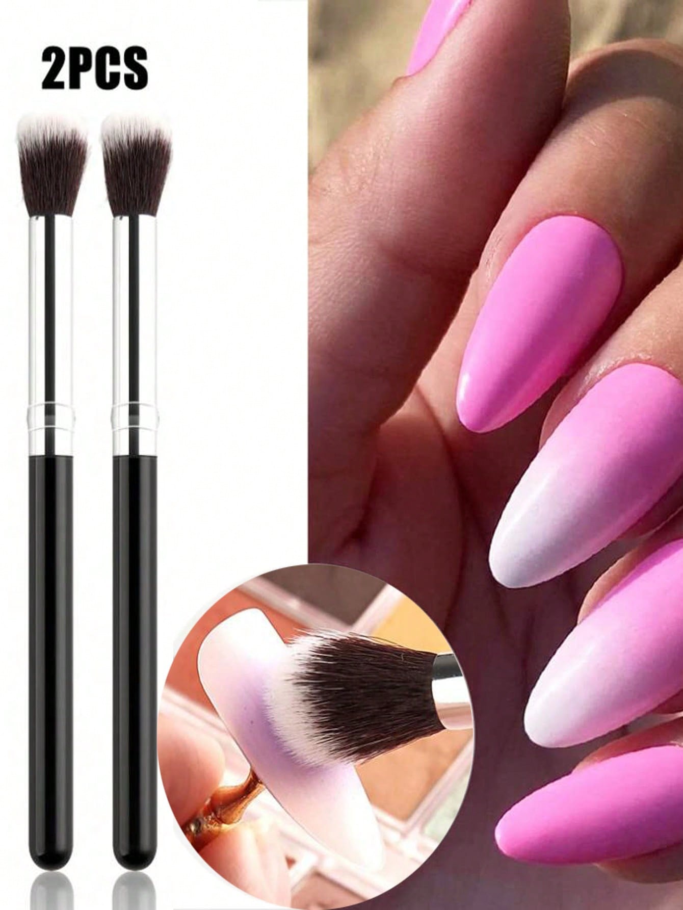 Group Head Brush - 2 шт., набор кистей для дизайна