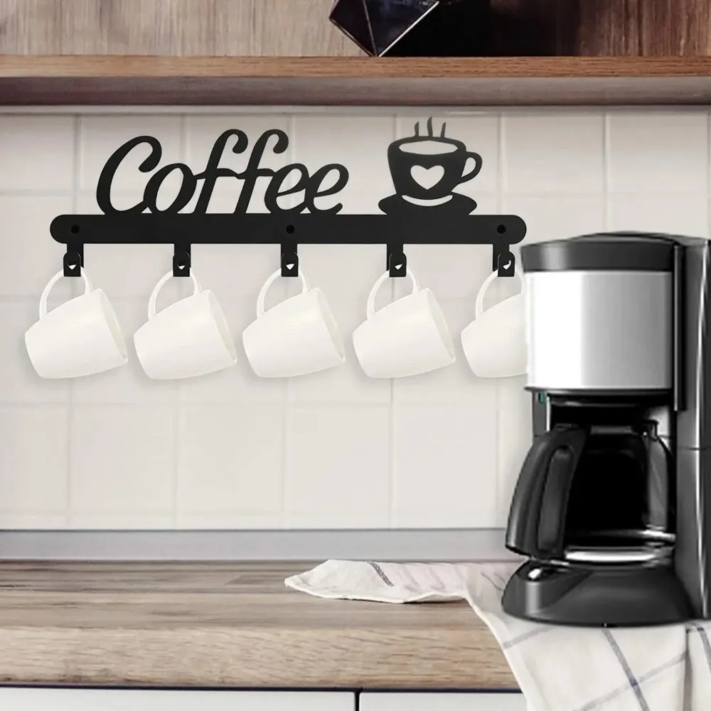 Металлическая настенная подста – обзор и цена Coffee Equipment Rack