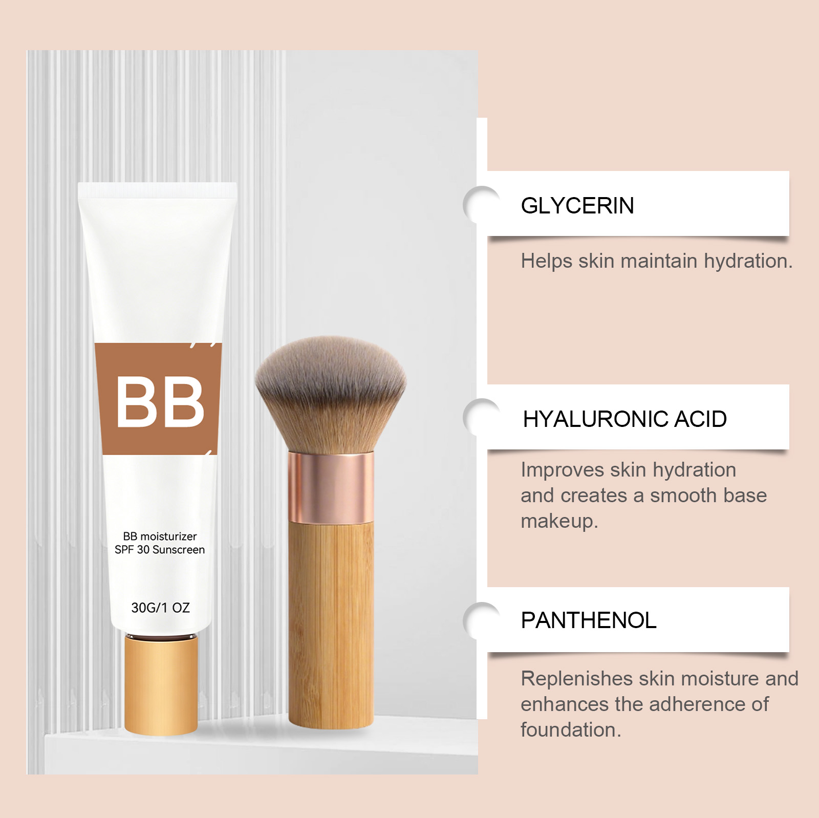 Тонирующий увлажняющий BB-крем – обзор и цена Group Head Brush