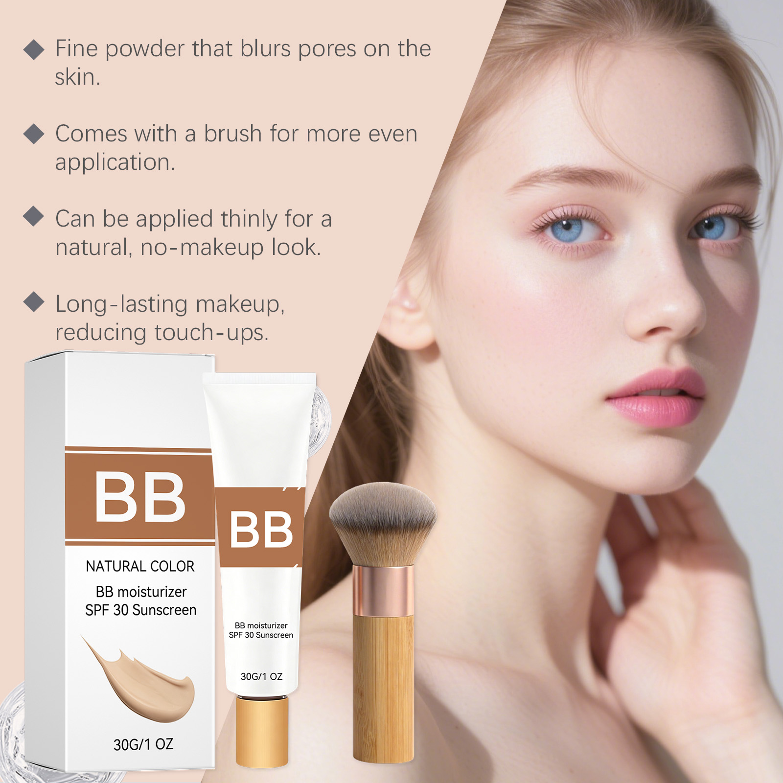 Тонирующий увлажняющий BB-крем – обзор и цена Group Head Brush