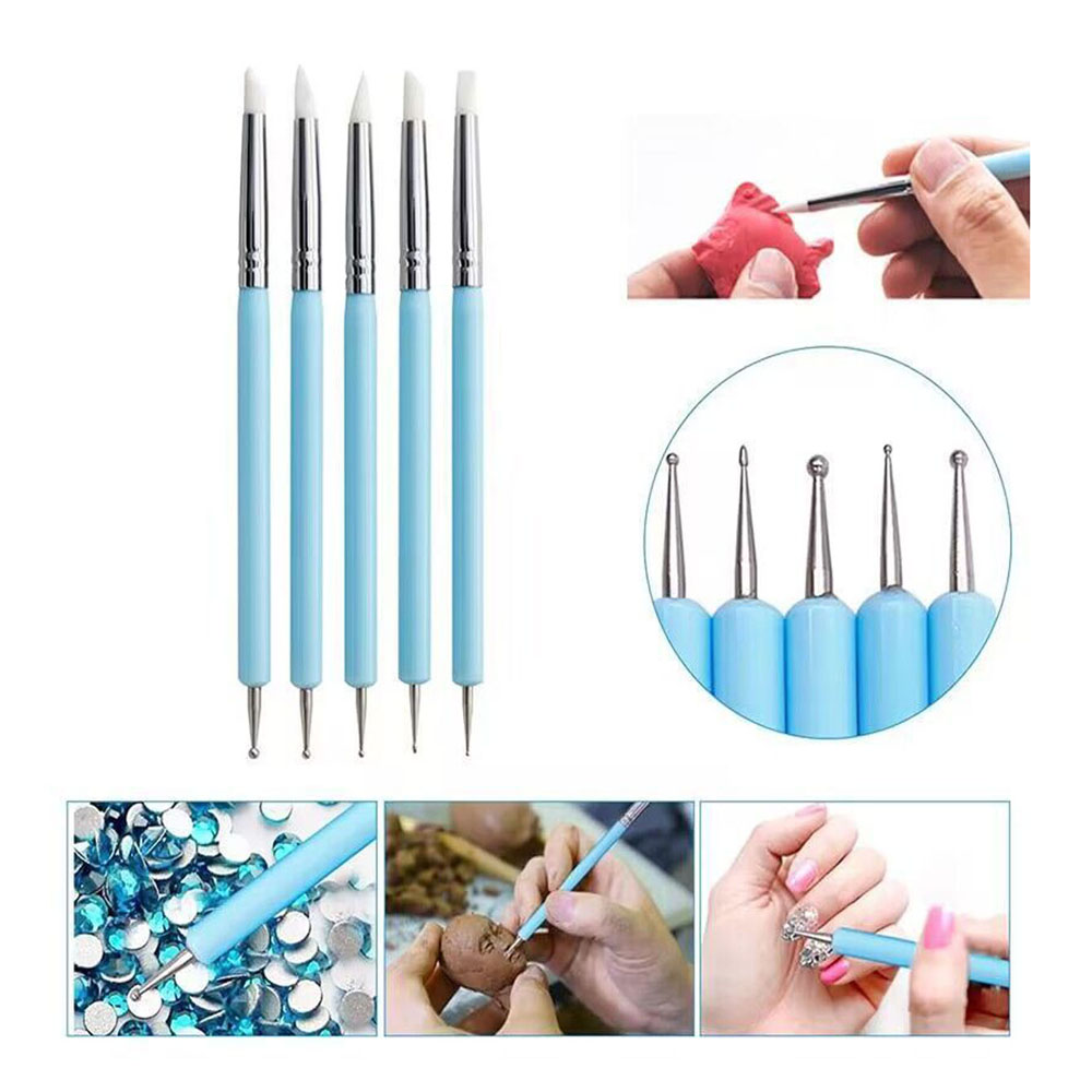 5 шт./компл. двусторонняя сили – обзор и цена Group Head Brush